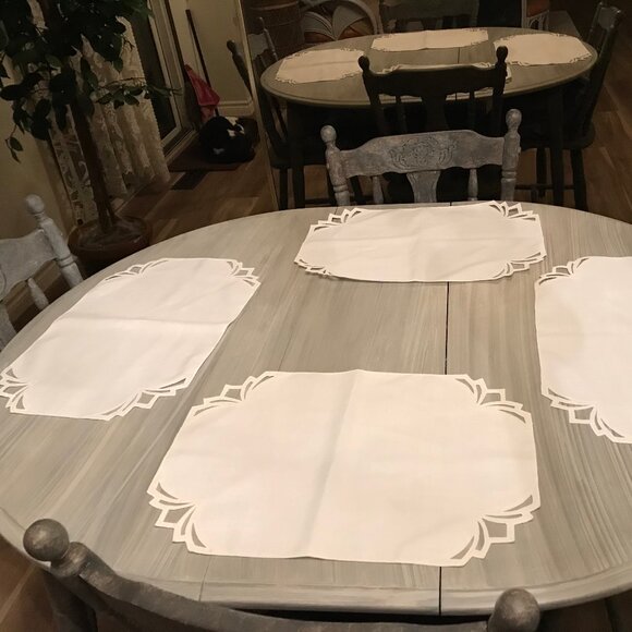 Set Of Four Cotton Placemats - Picture 1 of 4